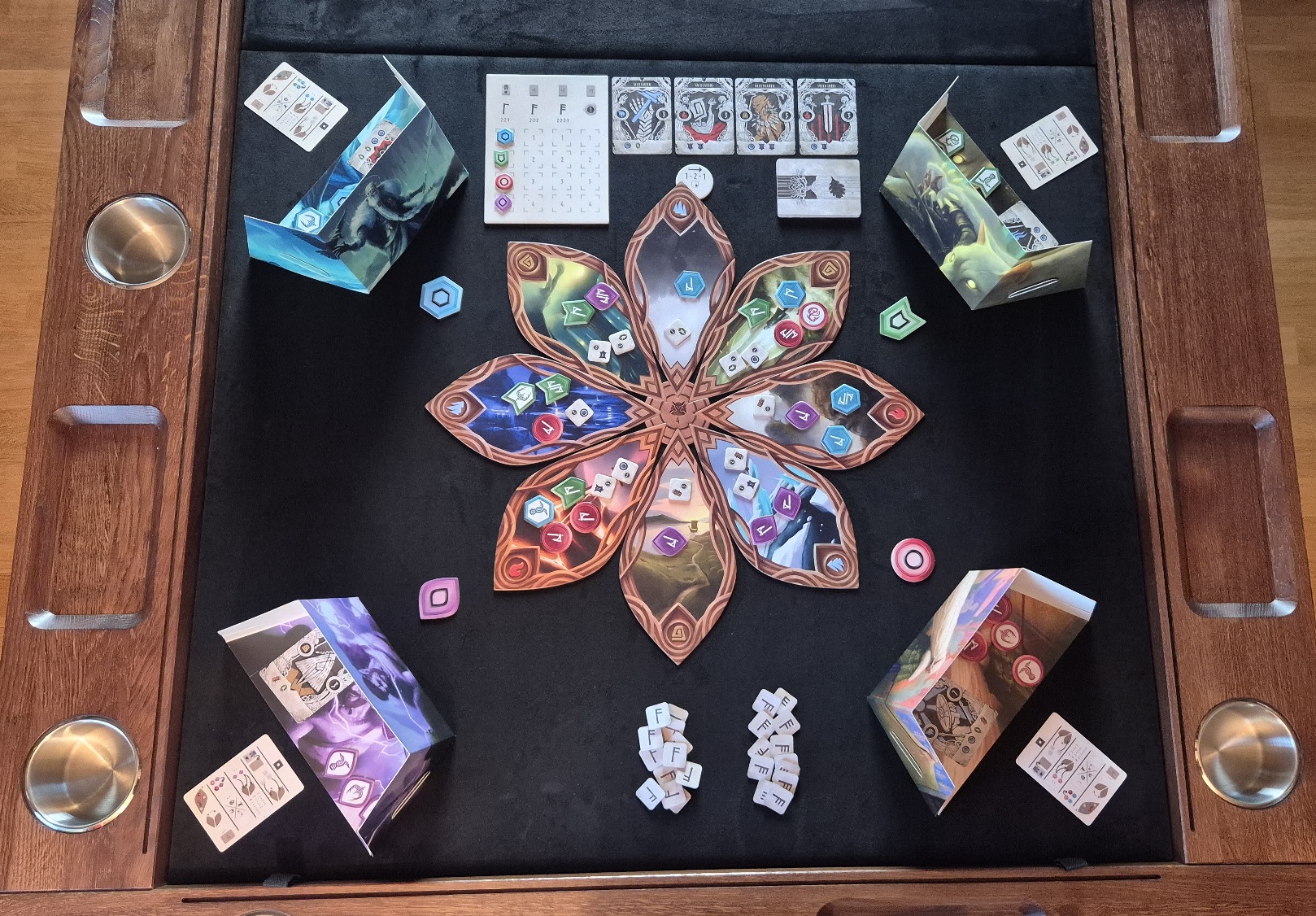 Finalized art for the Odin Player Screen in Mimir's Challenge